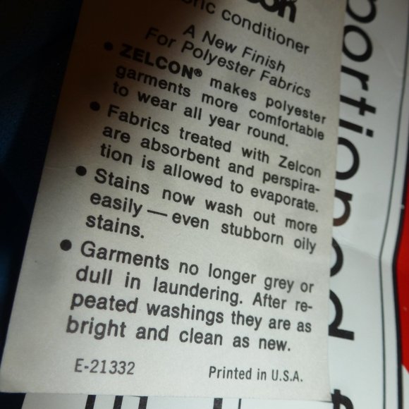 COMFORTABLE  Vintage  Elastic High- waist pull-on blue pants  USA made - Picture 5 of 9